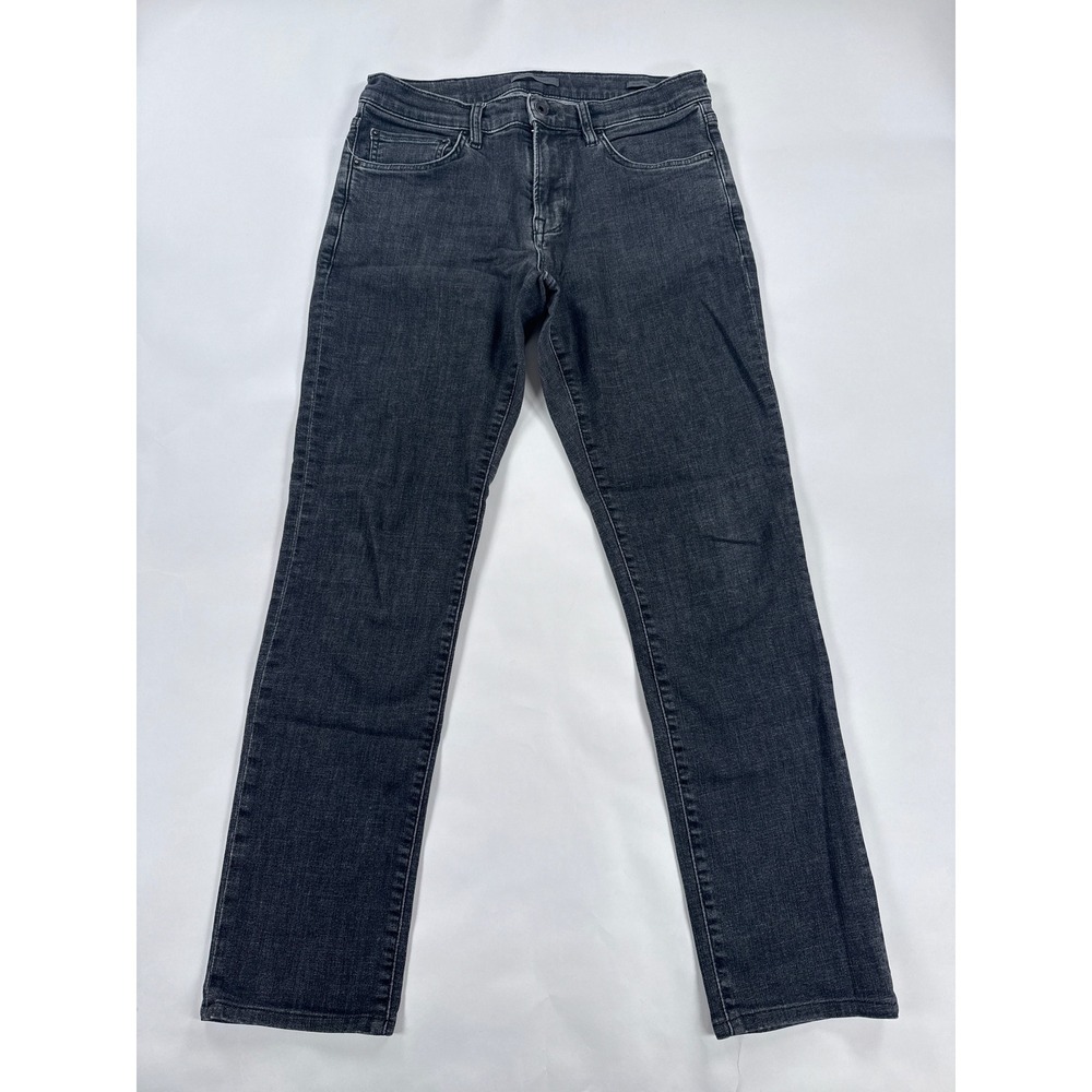John Varvatos Jeans Mens 31x30 Faded Black Grey JV 701 Straight Regular